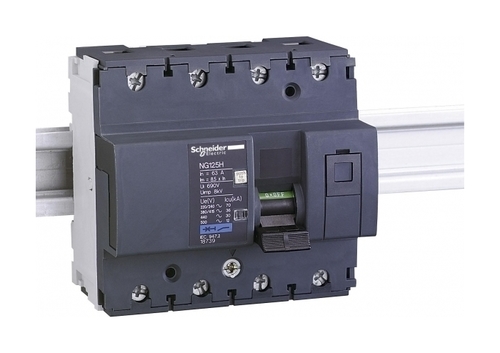 Автоматический выключатель Schneider Electric Acti9 4P 63А (C) 12кА