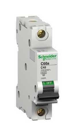 Автоматический выключатель Schneider Electric Multi9 1P 32А (C) 4.5кА