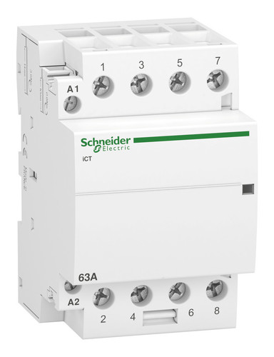 Модульный контактор Schneider Electric iCT 4P 63А 400/240В AC