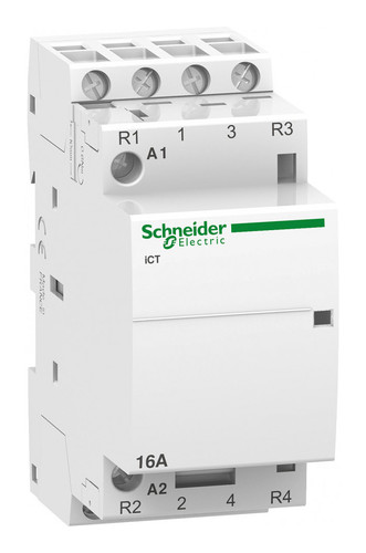 Модульный контактор Schneider Electric iCT 2P 16А 230/240В AC