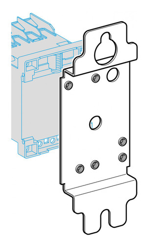 МОНТАЖНАЯ ПЛАТА DX1 120X45X57