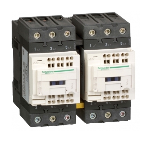 Реверсивный контактор Schneider Electric TeSys LC2D EVERLINK 3P 50А 440/380В AC 22кВт