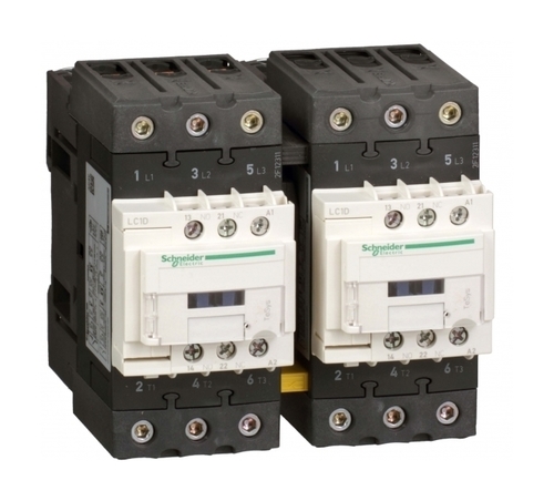 Реверсивный контактор Schneider Electric TeSys LC2D EVERLINK 3P 65А 440/120В AC 30кВт