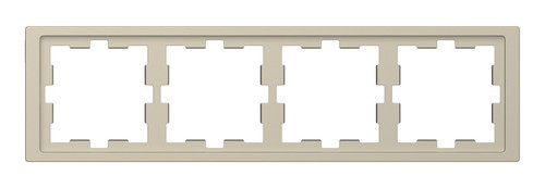 Рамка 4 поста Schneider Electric MERTEN D-LIFE, сахара