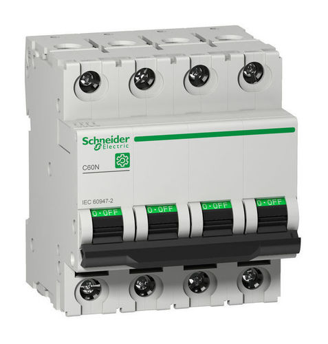 Автоматический выключатель Schneider Electric Multi9 4P 63А (B), M9F10463