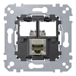 Механизм розетки 1xRJ45 Cat.5 коллекции Merten